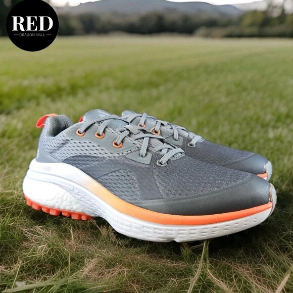 Adidas Solarmotion Spikeless Golf Shoes Gray Impact Orange GX9013 - Men\'s Size 9 main image 8